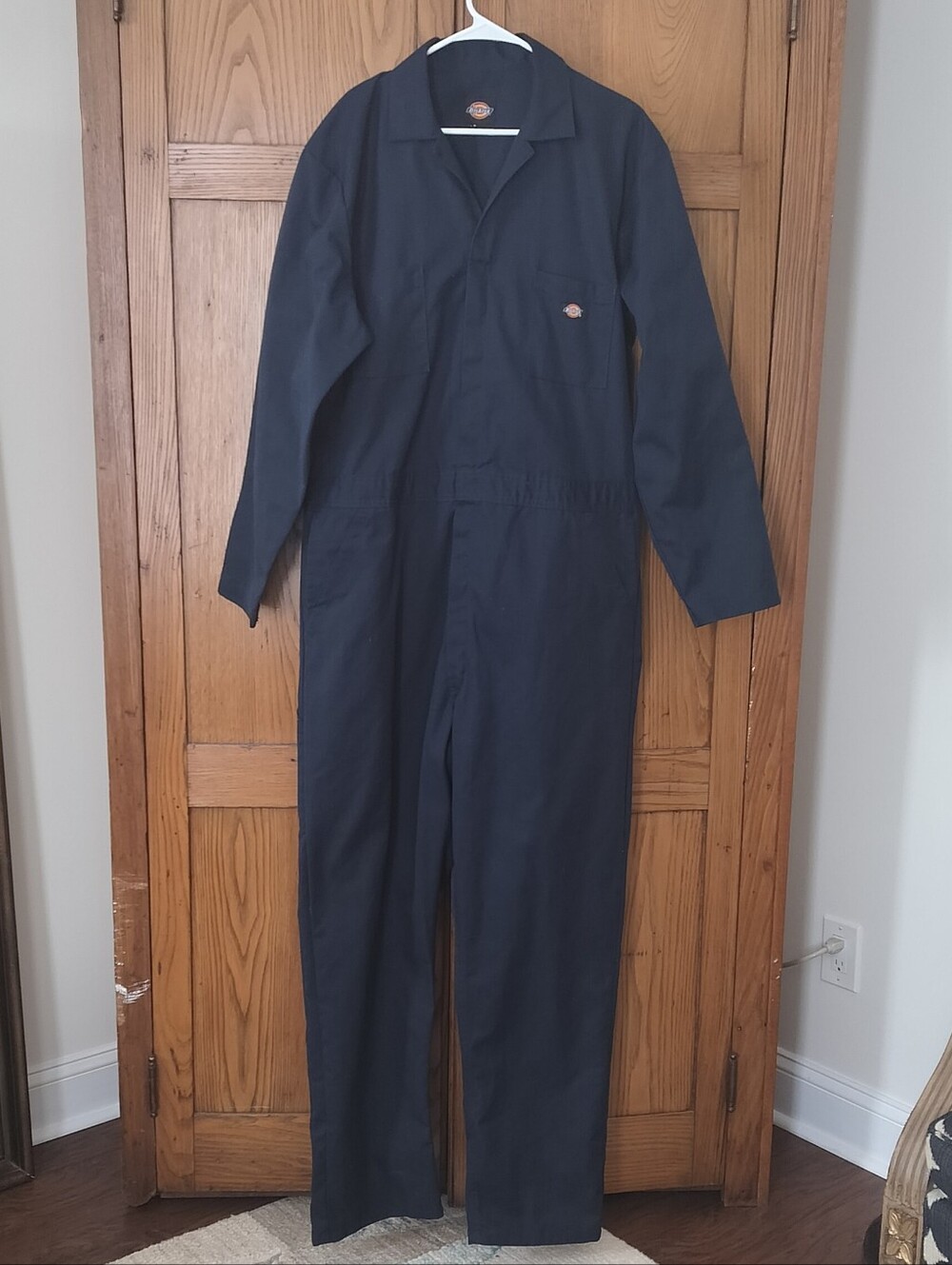 XLNT Men's Dickies Coveralls Long Sleeve Navy Sz XL Tall